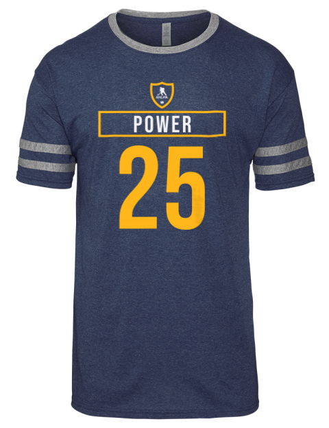 Away Jersey Owen Power Men's Tri-Blend T-Shirt | Swagsta