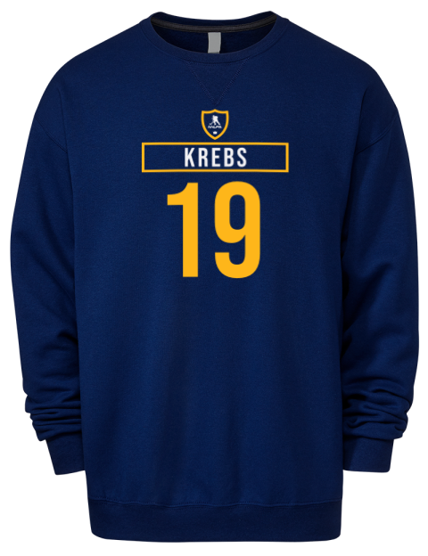 Away Jersey Peyton Krebs Premium Unisex Crewneck Sweatshirt | Swagsta