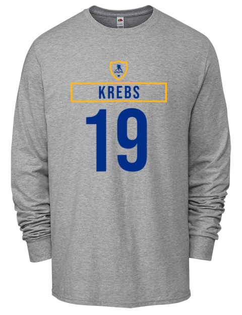 Home Jersey Peyton Krebs Men's Long-Sleeve T-Shirt | Swagsta
