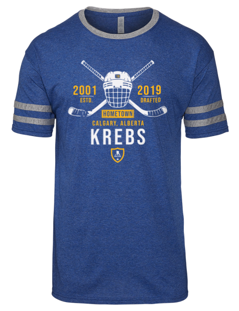 Heritage Peyton Krebs Men's Tri-Blend T-Shirt | Swagsta