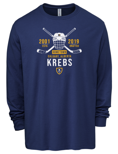 Heritage Peyton Krebs Men's Premium Blend Long Sleeve-T-Shirt | Swagsta