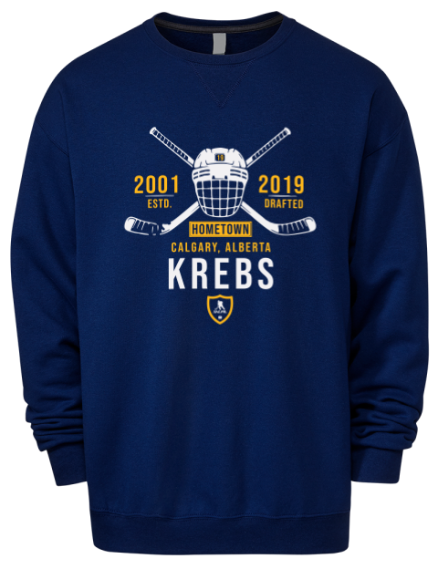 Heritage Peyton Krebs Premium Unisex Crewneck Sweatshirt | Swagsta