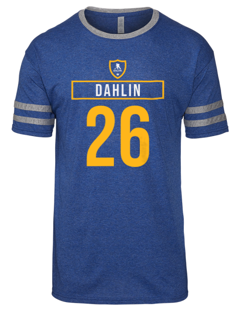 Away Jersey Rasmus Dahlin Men's Tri-Blend T-Shirt | Swagsta