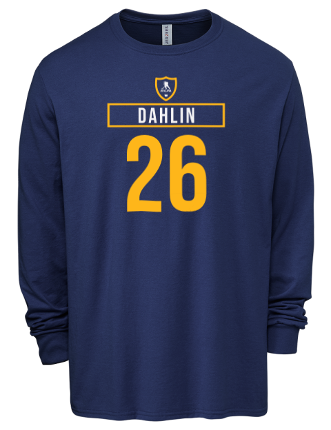 Away Jersey Rasmus Dahlin Men's Premium Blend Long Sleeve-T-Shirt | Swagsta