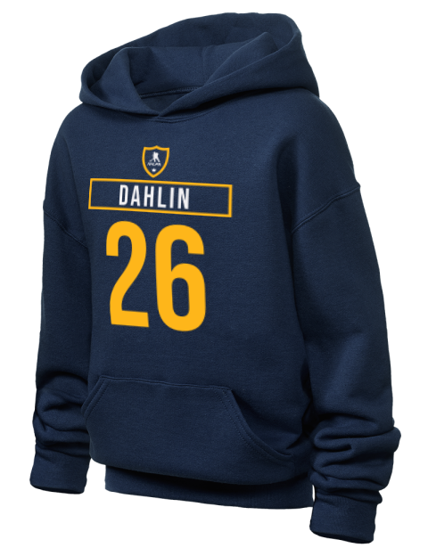 Away Jersey Rasmus Dahlin Youth Hooded Sweatshirt | Swagsta