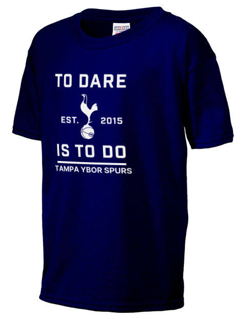 To Dare Is To Do Tampa Ybor Spurs Youth T-Shirt | Swagsta