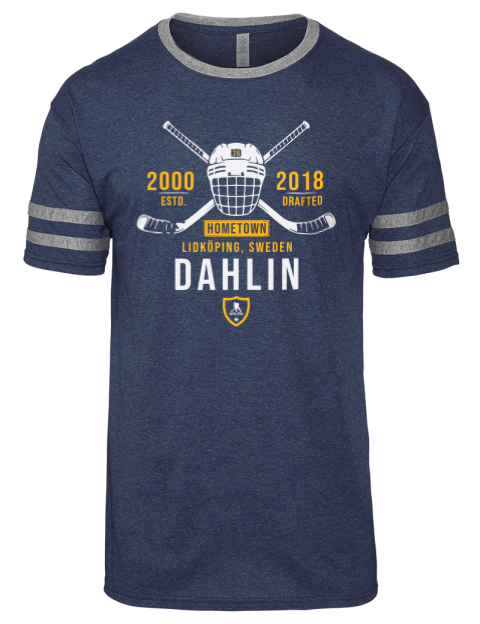 Heritage Rasmus Dahlin Men's Tri-Blend T-Shirt | Swagsta
