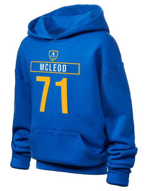 Away Jersey Ryan Mcleod Youth Hooded Sweatshirt | Swagsta