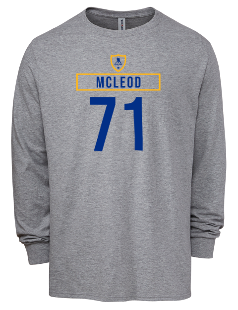 Home Jersey Ryan Mcleod Men's Premium Blend Long Sleeve-T-Shirt | Swagsta