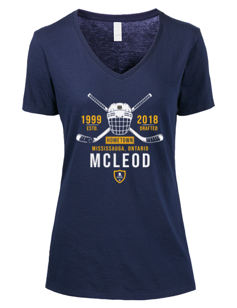 Heritage Ryan Mcleod Premium Ladies V-Neck T-Shirt | Swagsta