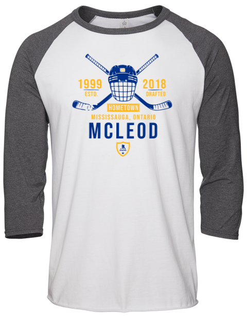 Classic Heritage Ryan Mcleod Unisex Premium Three-Quarter Raglan T-Shirt | Swagsta