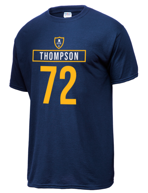 Away Jersey Tage Thompson Dri-Power Unisex T-Shirt | Swagsta
