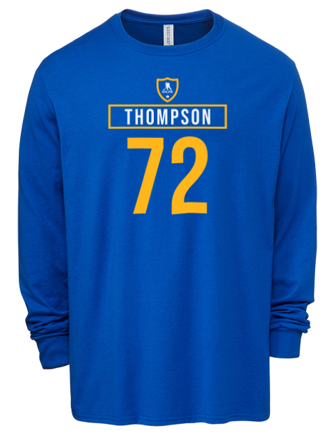 Away Jersey Tage Thompson Men's Premium Blend Long Sleeve-T-Shirt | Swagsta