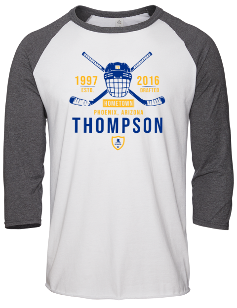 Classic Heritage Tage Thompson Unisex Premium Three-Quarter Raglan T-Shirt | Swagsta