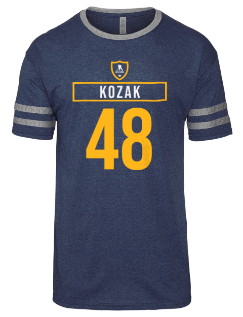 Away Jersey Tyson Kozak Men's Tri-Blend T-Shirt | Swagsta