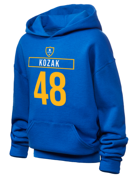 Away Jersey Tyson Kozak Youth Hooded Sweatshirt | Swagsta