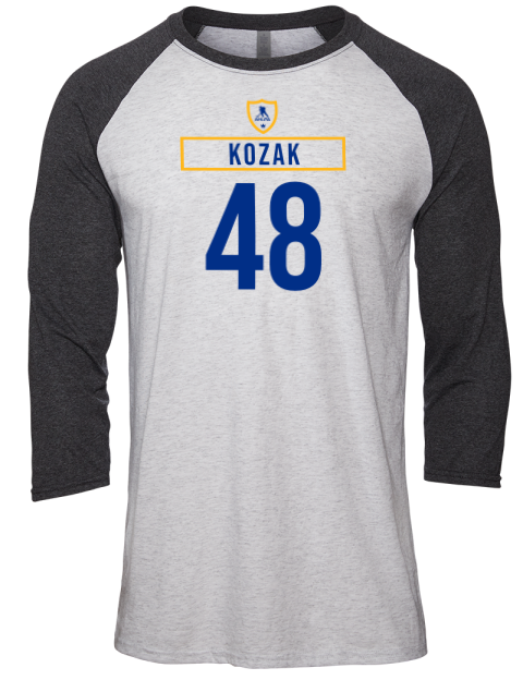 Home Jersey Tyson Kozak Unisex Premium Three-Quarter Raglan T-Shirt | Swagsta