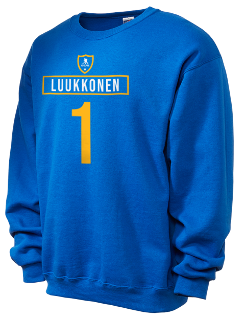 Away Jersey Ukko-Pekka Luukkonen Unisex Crewneck Sweatshirt | Swagsta