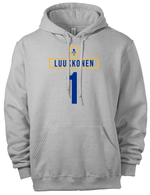 Home Jersey Ukko-Pekka Luukkonen Eco Premium Unisex Hooded Sweatshirt | Swagsta