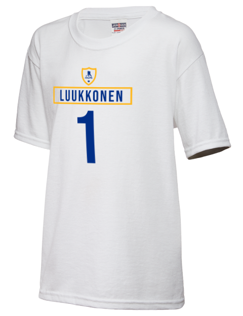 Home Jersey Ukko-Pekka Luukkonen Youth T-Shirt | Swagsta