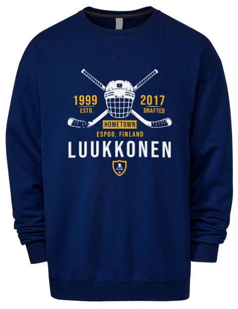 Heritage Ukko-Pekka Luukkonen Premium Unisex Crewneck Sweatshirt | Swagsta