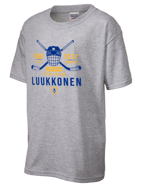 Classic Heritage Ukko-Pekka Luukkonen Youth T-Shirt | Swagsta