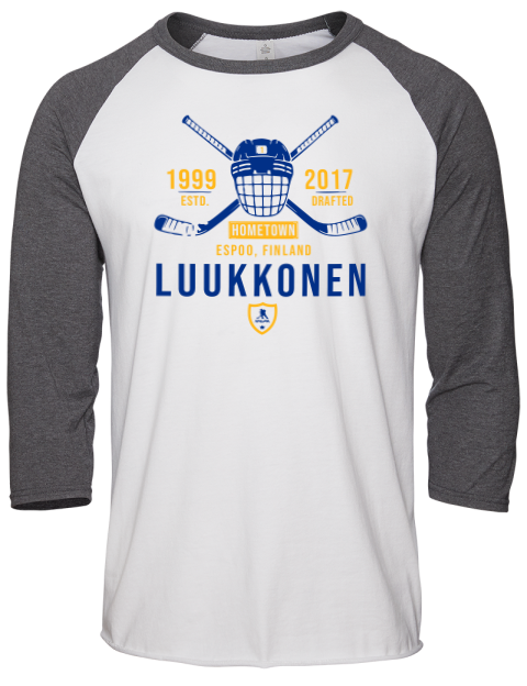 Classic Heritage Ukko-Pekka Luukkonen Unisex Premium Three-Quarter Raglan T-Shirt | Swagsta