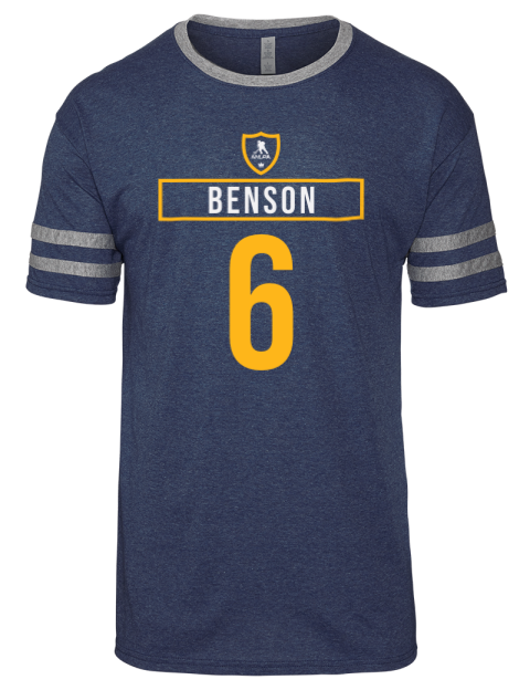 Away Jersey Zach Benson Men's Tri-Blend T-Shirt | Swagsta