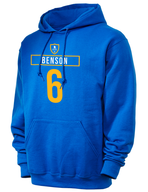 Away Jersey Zach Benson Unisex Hooded Sweatshirt | Swagsta