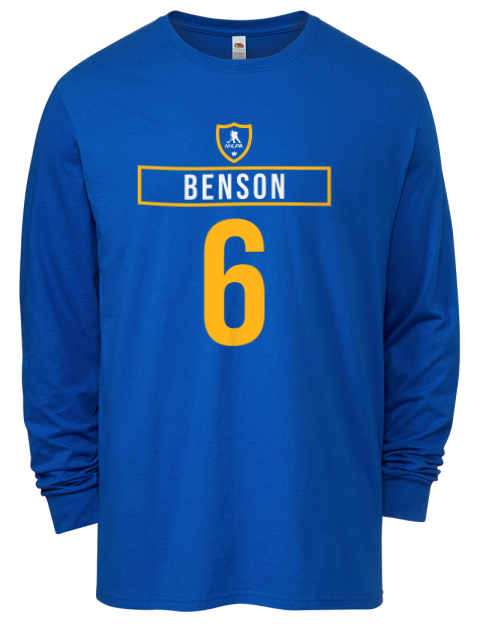 Away Jersey Zach Benson Men's Long-Sleeve T-Shirt | Swagsta