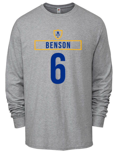 Home Jersey Zach Benson Men's Long-Sleeve T-Shirt | Swagsta
