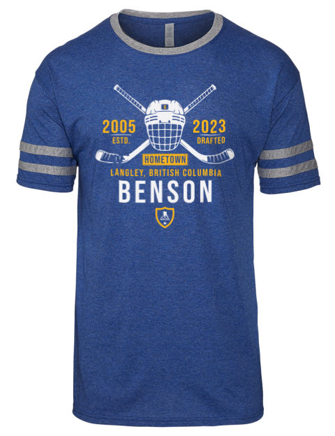 Heritage Zach Benson Men's Tri-Blend T-Shirt | Swagsta
