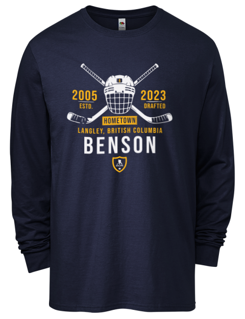 Heritage Zach Benson Men's Long-Sleeve T-Shirt | Swagsta