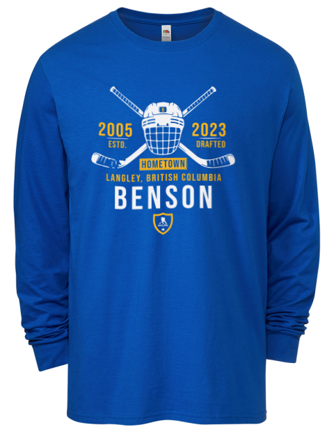 Heritage Zach Benson Men's Long-Sleeve T-Shirt | Swagsta