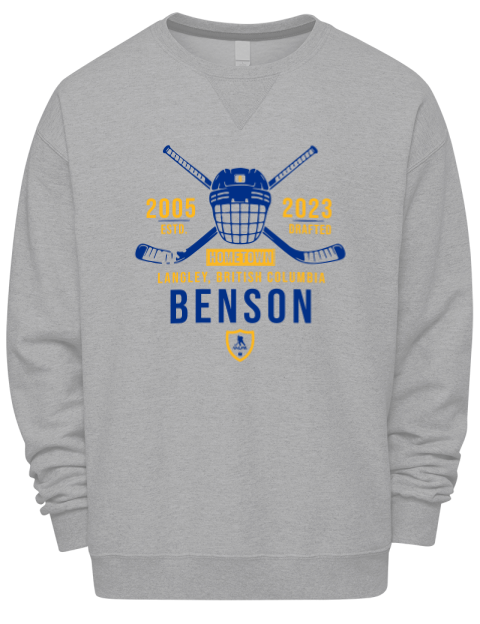 Classic Heritage Zach Benson Premium Unisex Crewneck Sweatshirt | Swagsta