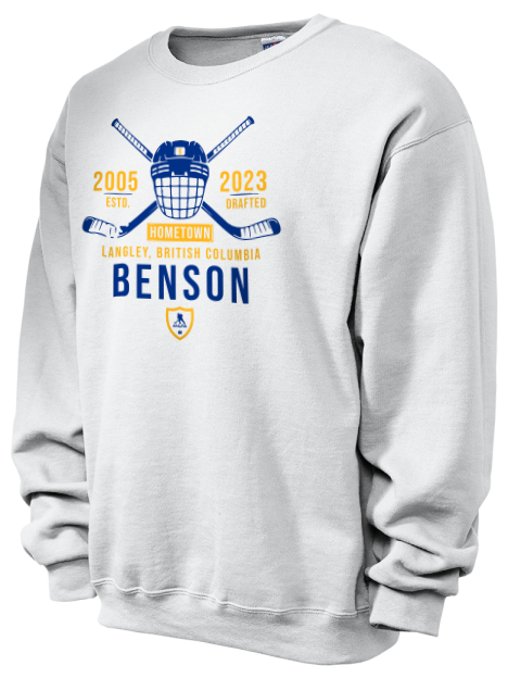 Classic Heritage Zach Benson Unisex Crewneck Sweatshirt | Swagsta