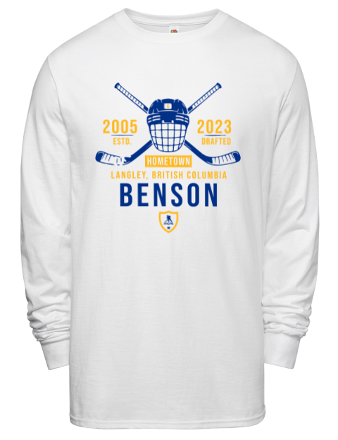 Classic Heritage Zach Benson Men's Long-Sleeve T-Shirt | Swagsta