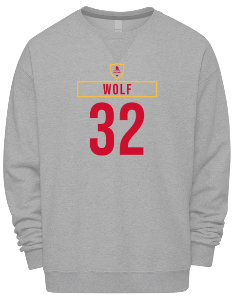 Home Jersey dustin wolf Premium Unisex Crewneck Sweatshirt | Swagsta