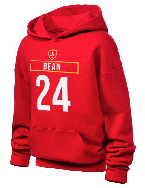 Away Jersey jake bean Youth Hooded Sweatshirt | Swagsta