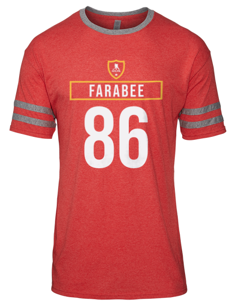 Away Jersey joel farabee Men's Tri-Blend T-Shirt | Swagsta