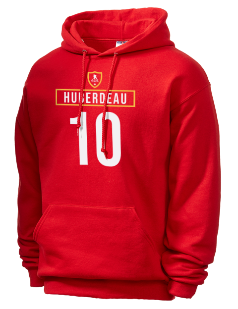 Away Jersey jonathan huberdeau Unisex Hooded Sweatshirt | Swagsta