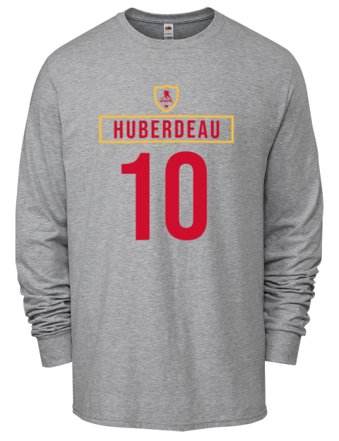 Home Jersey jonathan huberdeau Men's Long-Sleeve T-Shirt | Swagsta