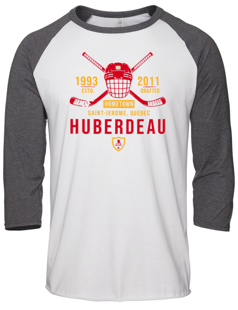 Classic Heritage jonathan huberdeau Unisex Premium Three-Quarter Raglan T-Shirt | Swagsta