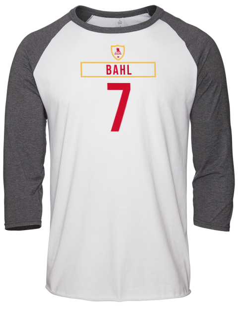Home Jersey kevin bahl Unisex Premium Three-Quarter Raglan T-Shirt | Swagsta