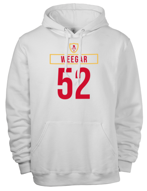 Home Jersey mackenzie weegar Eco Premium Unisex Hooded Sweatshirt | Swagsta