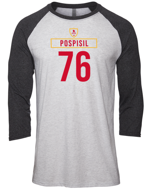 Home Jersey martin pospisil Unisex Premium Three-Quarter Raglan T-Shirt | Swagsta