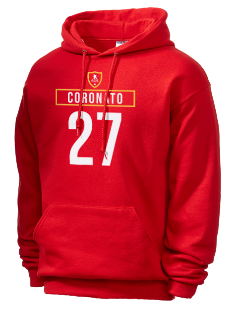 Away Jersey matthew coronato Unisex Hooded Sweatshirt | Swagsta