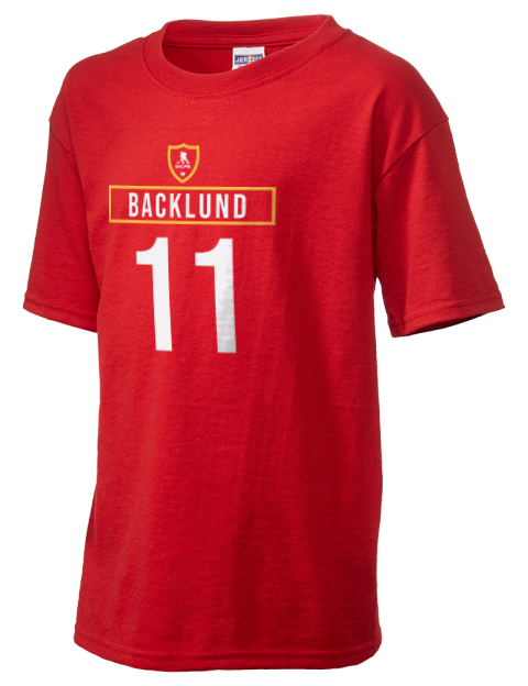 Away Jersey mikael backlund Youth T-Shirt | Swagsta