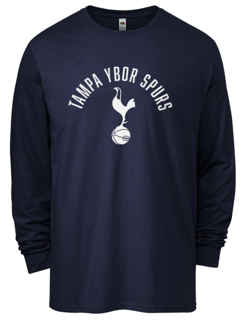 Arched Tampa Ybor Spurs Men's Long-Sleeve T-Shirt | Swagsta