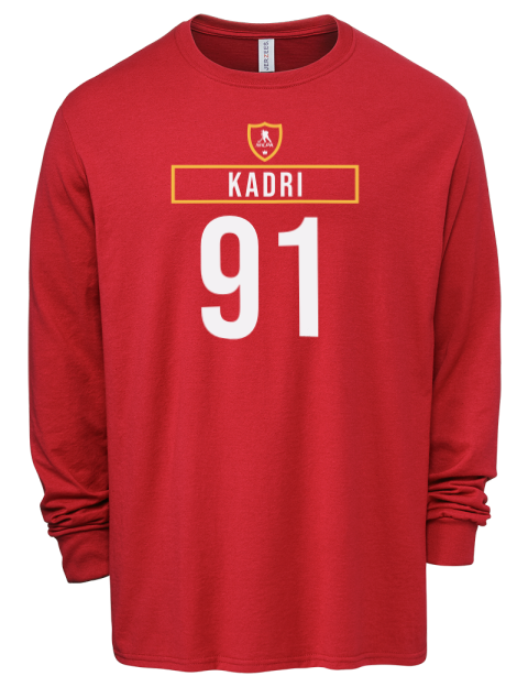 Away Jersey nazem kadri Men's Premium Blend Long Sleeve-T-Shirt | Swagsta
